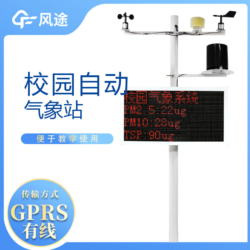 校園自動氣象站具備哪些基本功能呢？