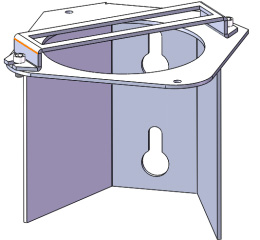 地下管網(wǎng)水質(zhì)監(jiān)測安裝支架